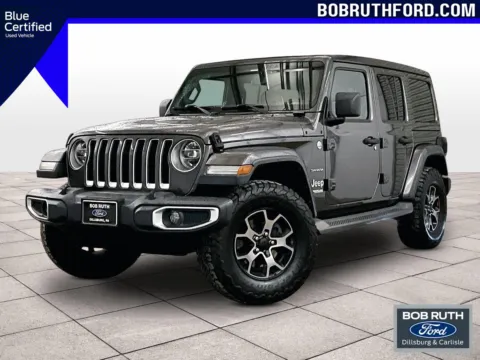 Gray 2018 Jeep Wrangler Unlimited Sahara for sale in Dillsburg, PA