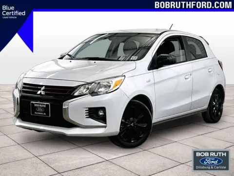 White 2022 Mitsubishi Mirage SE for sale in Dillsburg, PA