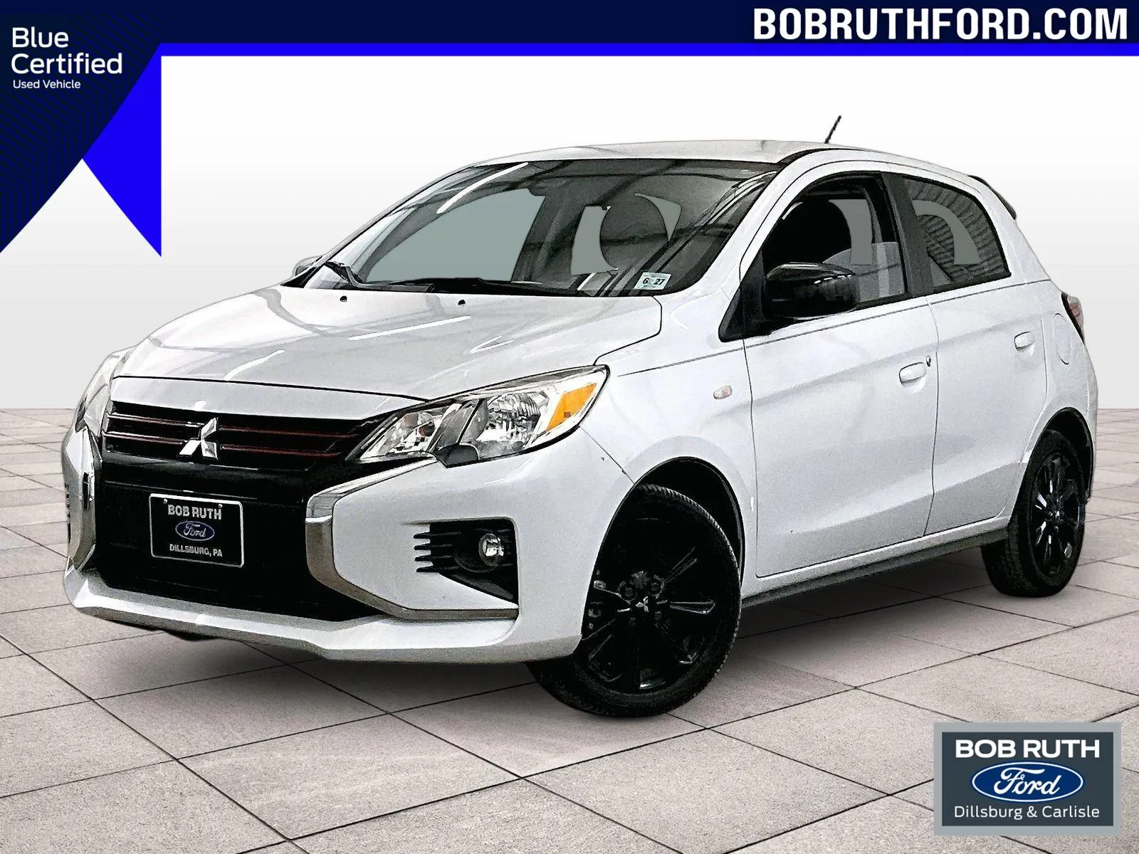 White 2022 Mitsubishi Mirage SE for sale in Dillsburg, PA