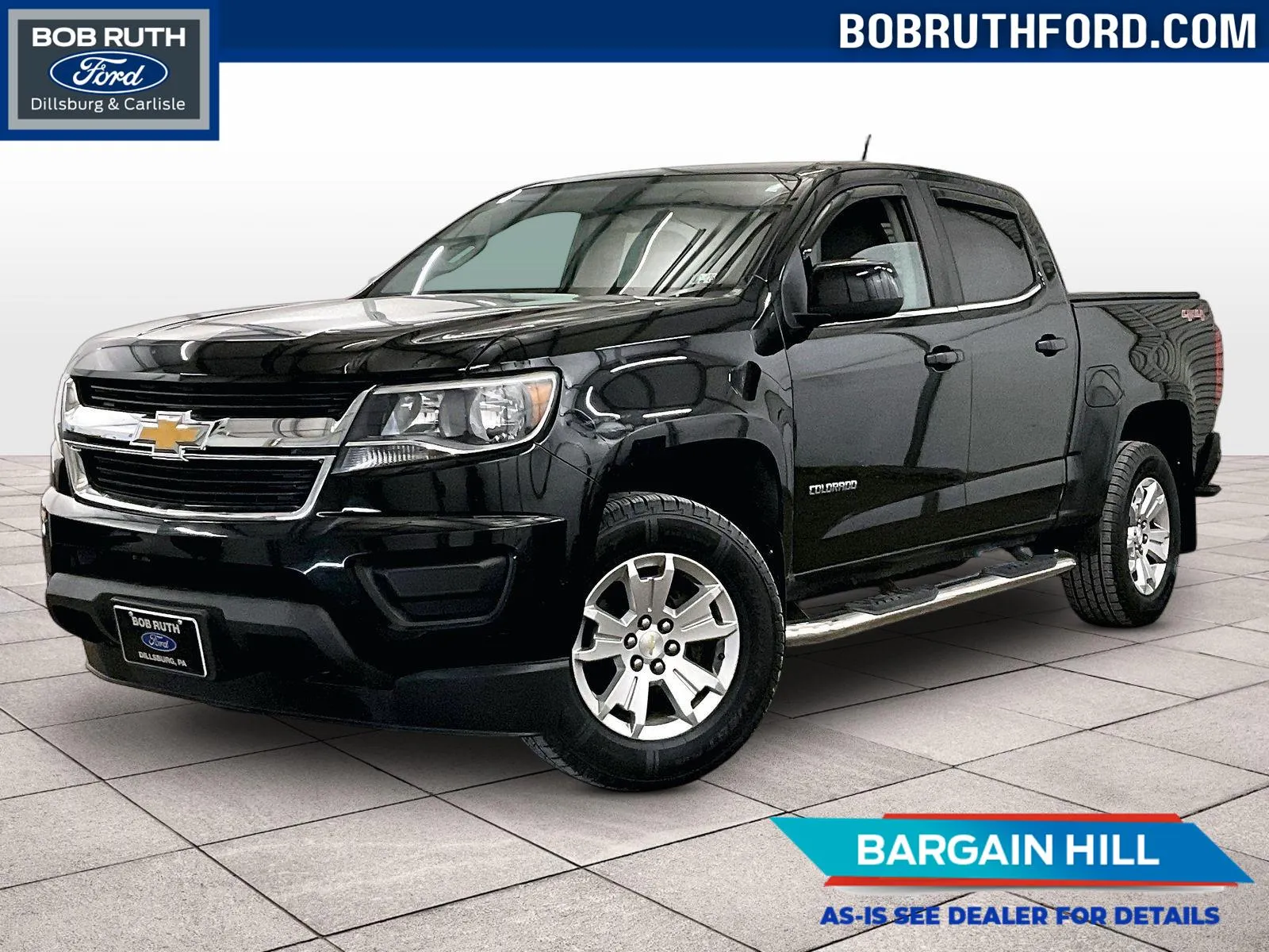 Black 2018 Chevrolet Colorado 4WD LT for sale in Dillsburg, PA