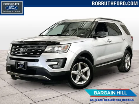 Silver 2017 Ford Explorer XLT for sale in Dillsburg, PA