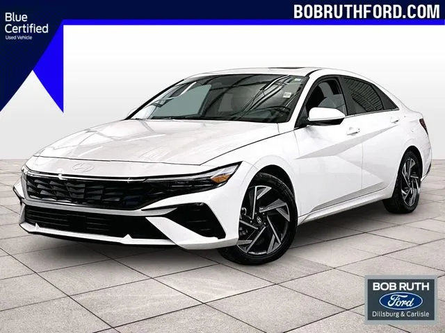 White 2024 Hyundai Elantra SEL for sale in Dillsburg, PA
