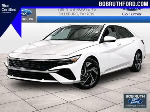 White 2024 Hyundai Elantra SEL for sale in Dillsburg, PA