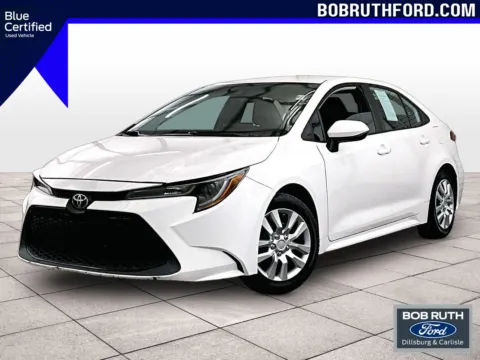 White 2020 Toyota Corolla LE for sale in Dillsburg, PA