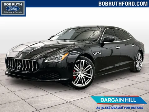 Black 2018 Maserati Quattroporte S Q4 for sale in Dillsburg, PA