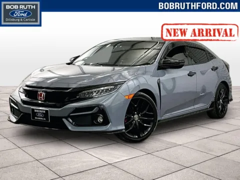 Gray 2021 Honda Civic Hatchback Sport Touring for sale in Dillsburg, PA