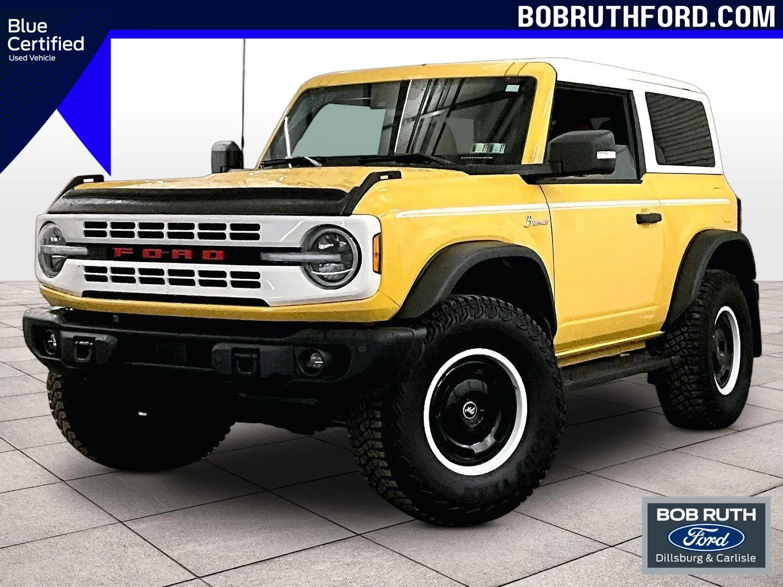 Yellow 2024 Ford Bronco Heritage Limited Edition for sale in Dillsburg, PA