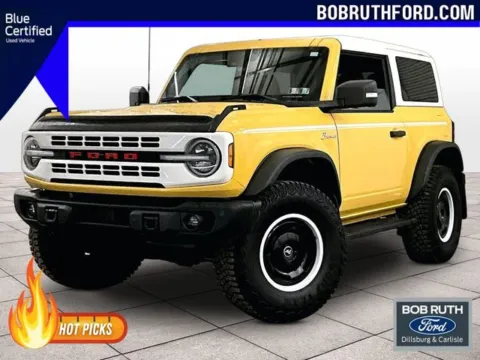 Yellow 2024 Ford Bronco Heritage Limited Edition for sale in Dillsburg, PA