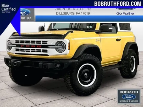Yellow 2024 Ford Bronco Heritage Limited Edition for sale in Dillsburg, PA