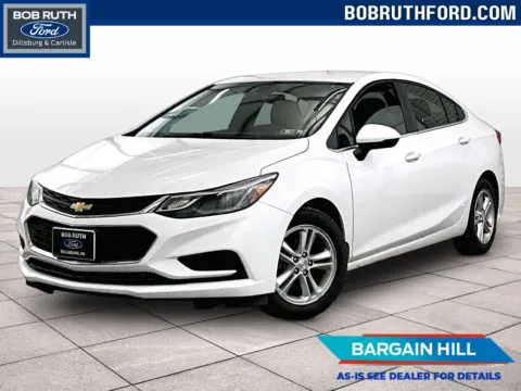 White 2016 Chevrolet Cruze LT for sale in Dillsburg, PA