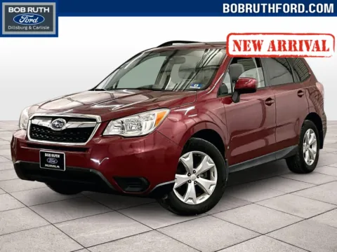 Red 2015 Subaru Forester 2.5i Premium for sale in Dillsburg, PA