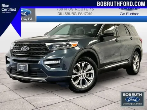 Blue 2022 Ford Explorer XLT for sale in Dillsburg, PA