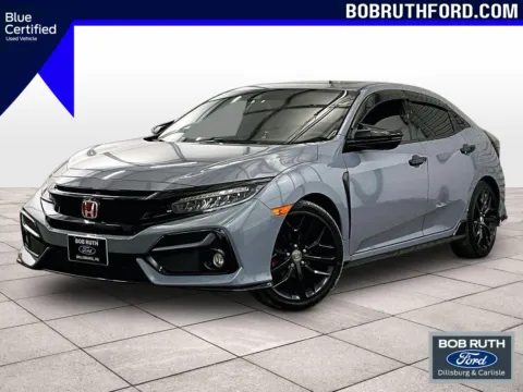 Gray 2021 Honda Civic Hatchback Sport Touring for sale in Dillsburg, PA