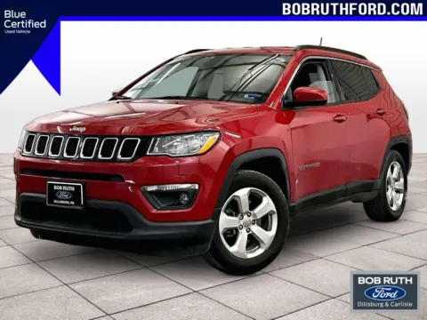 Red 2019 Jeep Compass Latitude for sale in Dillsburg, PA