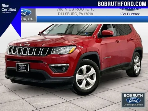 Red 2019 Jeep Compass Latitude for sale in Dillsburg, PA