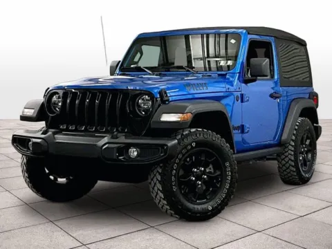 Blue 2021 Jeep Wrangler Willys for sale in Dillsburg, PA