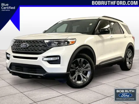 White 2023 Ford Explorer XLT for sale in Dillsburg, PA