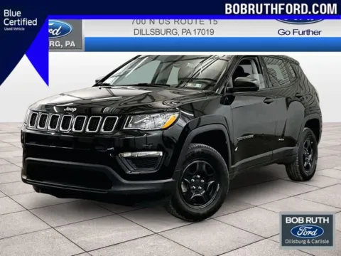 Black 2020 Jeep Compass Sport for sale in Dillsburg, PA