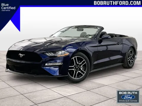 Blue 2020 Ford Mustang EcoBoost Premium for sale in Dillsburg, PA