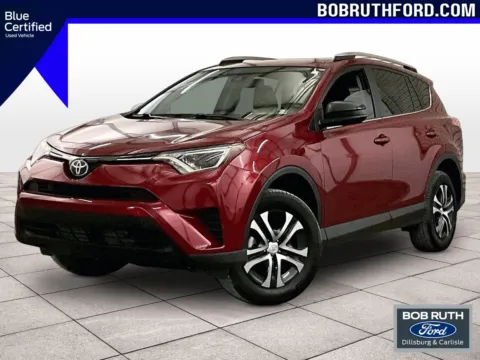 Red 2018 Toyota RAV4 LE for sale in Dillsburg, PA