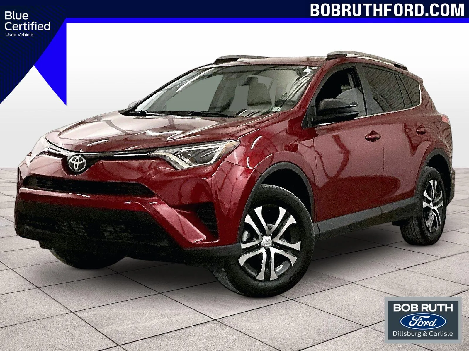 Red 2018 Toyota RAV4 LE for sale in Dillsburg, PA