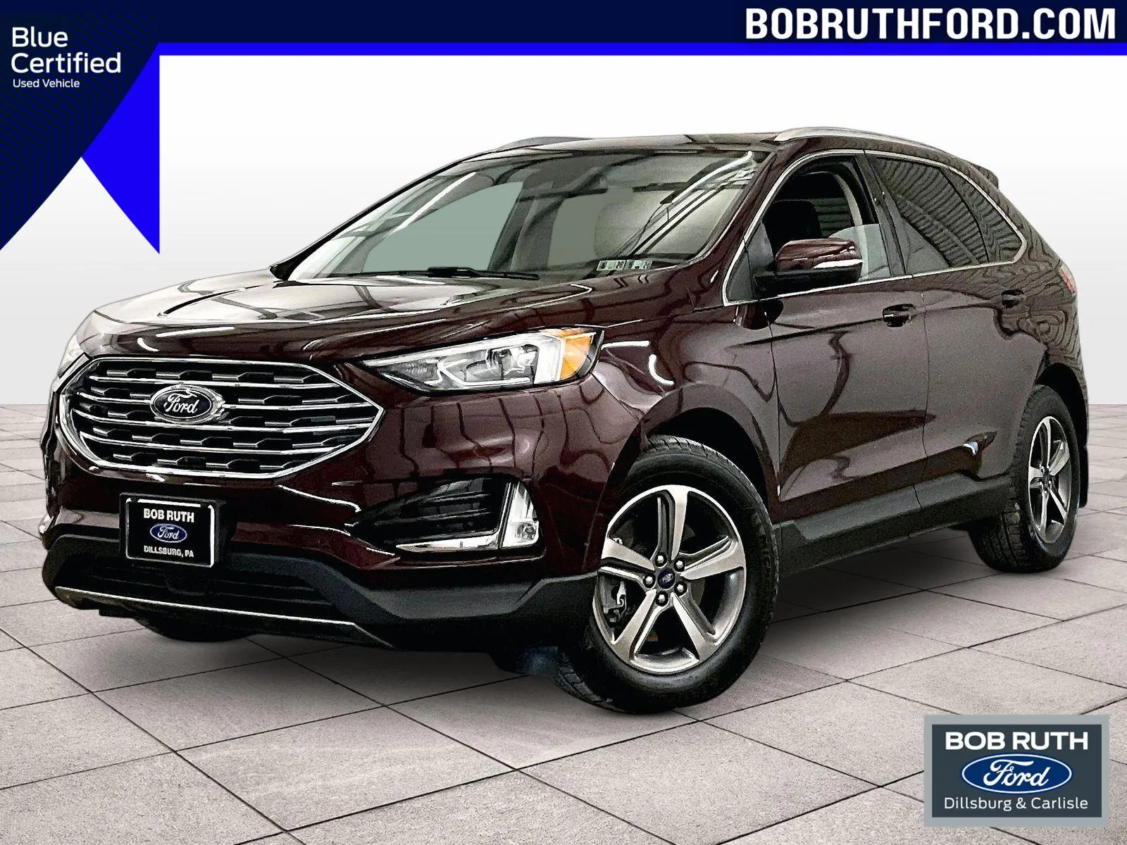 Red 2020 Ford Edge SEL for sale in Dillsburg, PA