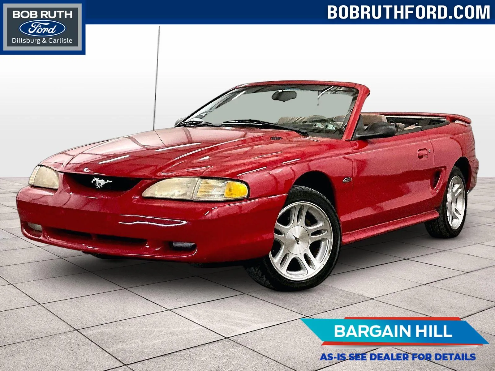 Red 1998 Ford Mustang GT for sale in Dillsburg, PA