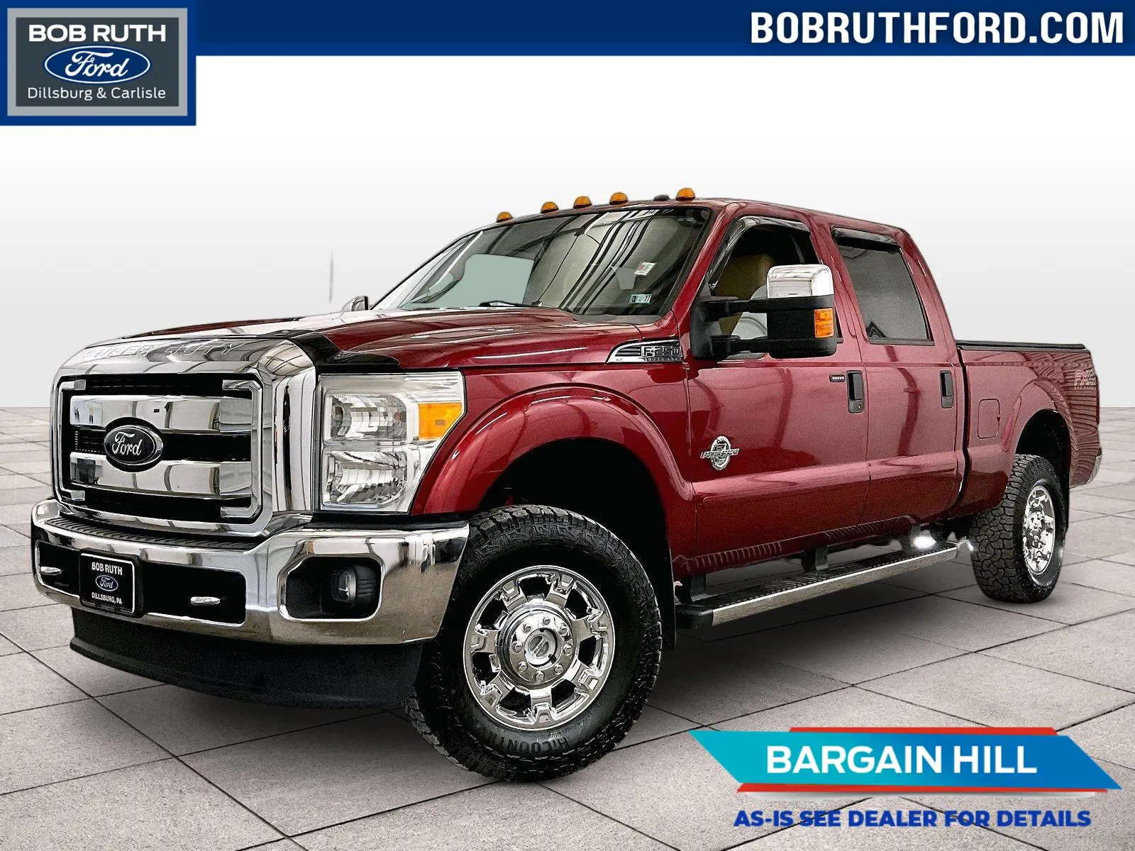 Red 2016 Ford Super Duty F-250 SRW XLT for sale in Dillsburg, PA