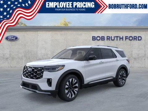 White 2026 Ford Explorer Platinum for sale in Dillsburg, PA