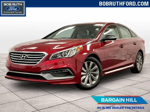 Red 2015 Hyundai Sonata 2.4L Sport for sale in Dillsburg, PA