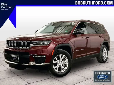 Red 2021 Jeep Grand Cherokee L Limited for sale in Dillsburg, PA