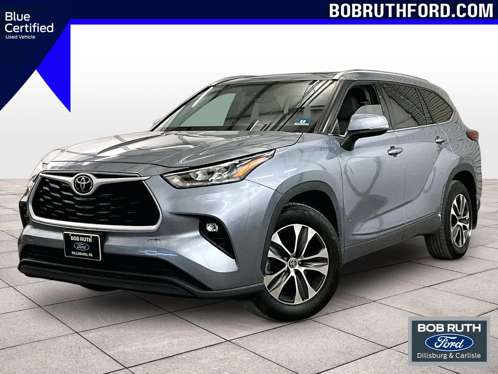 Gray 2020 Toyota Highlander XLE for sale in Dillsburg, PA