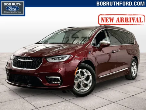 Red 2021 Chrysler Pacifica Hybrid Limited for sale in Dillsburg, PA