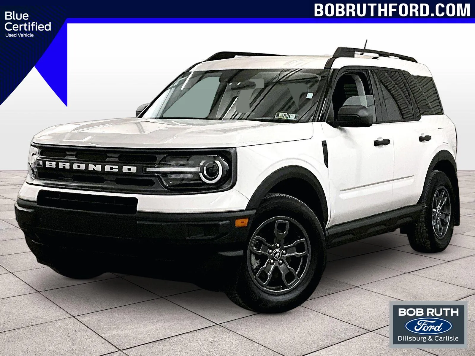 White 2024 Ford Bronco Sport Big Bend for sale in Dillsburg, PA
