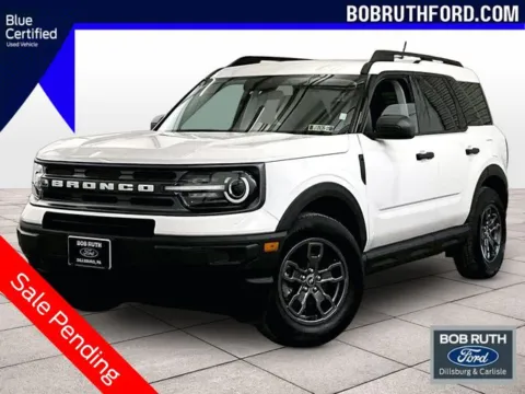 White 2024 Ford Bronco Sport Big Bend for sale in Dillsburg, PA