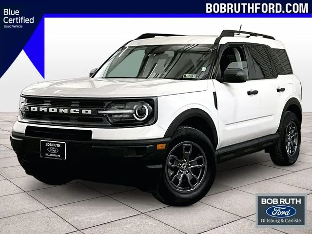 White 2024 Ford Bronco Sport Big Bend for sale in Dillsburg, PA