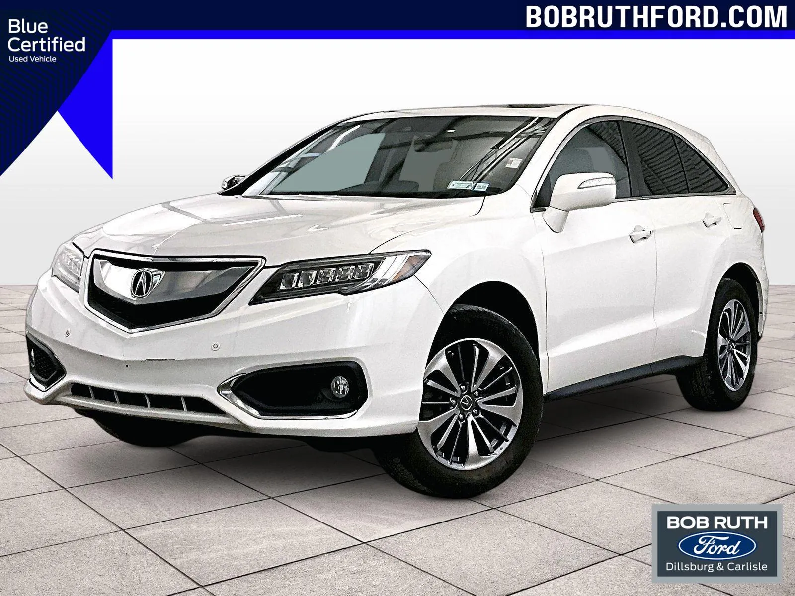 White 2017 Acura RDX w/Advance Pkg for sale in Dillsburg, PA
