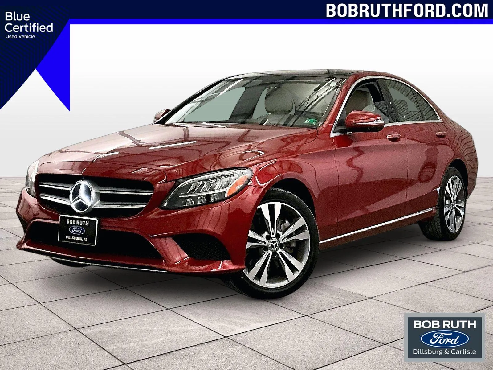 Red 2021 Mercedes-Benz C-Class C 300 for sale in Dillsburg, PA