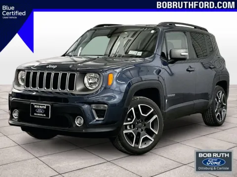 Blue 2021 Jeep Renegade Limited for sale in Dillsburg, PA