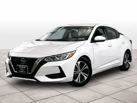 White 2020 Nissan Sentra SV for sale in Dillsburg, PA