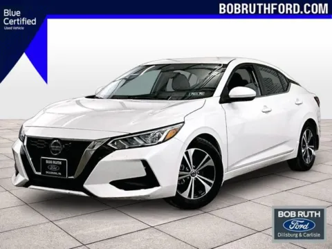 White 2020 Nissan Sentra SV for sale in Dillsburg, PA
