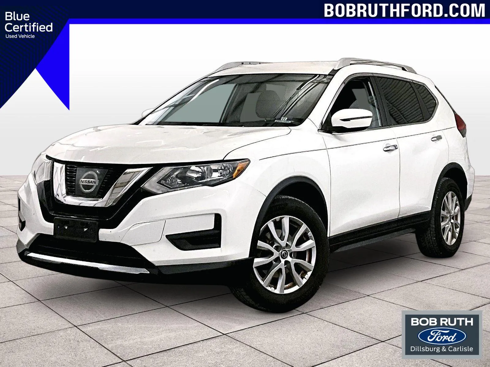 Used 2017 Nissan Rogue SV with VIN KNMAT2MV4HP584791 for sale in Dillsburg, PA