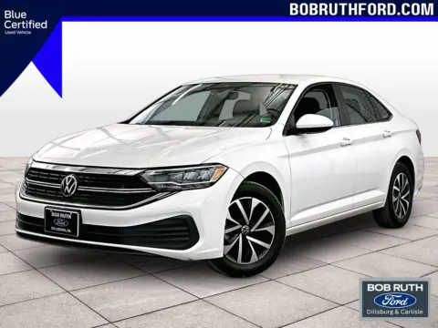 White 2022 Volkswagen Jetta S for sale in Dillsburg, PA