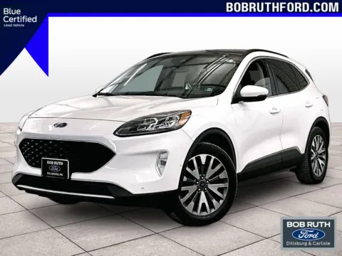 White 2020 Ford Escape Titanium for sale in Dillsburg, PA