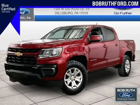 Red 2021 Chevrolet Colorado LT for sale in Dillsburg, PA