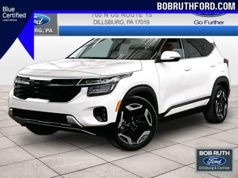 White 2024 Kia Seltos SX for sale in Dillsburg, PA