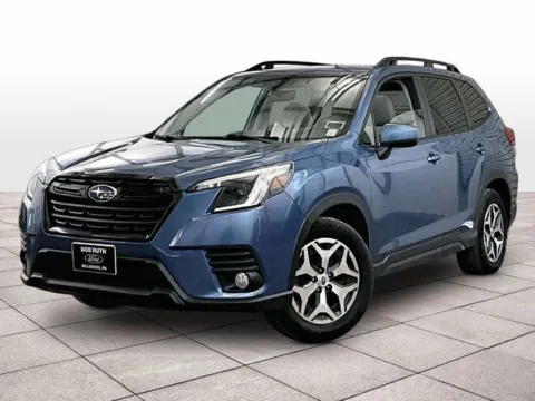 Blue 2022 Subaru Forester Premium for sale in Dillsburg, PA