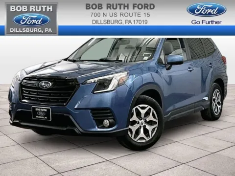 Blue 2022 Subaru Forester Premium for sale in Dillsburg, PA