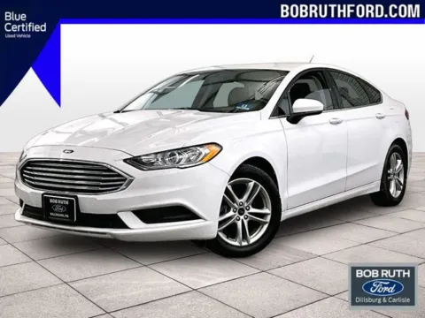 White 2018 Ford Fusion SE for sale in Dillsburg, PA