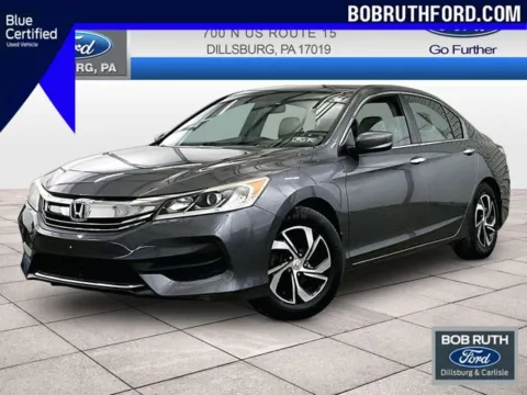 Gray 2017 Honda Accord LX for sale in Dillsburg, PA